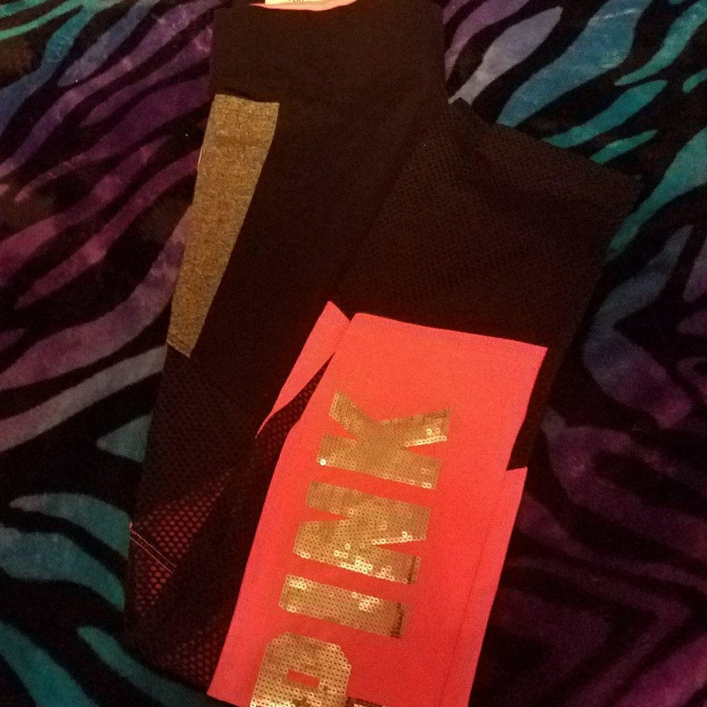 Nwt size med pink bling leggings
